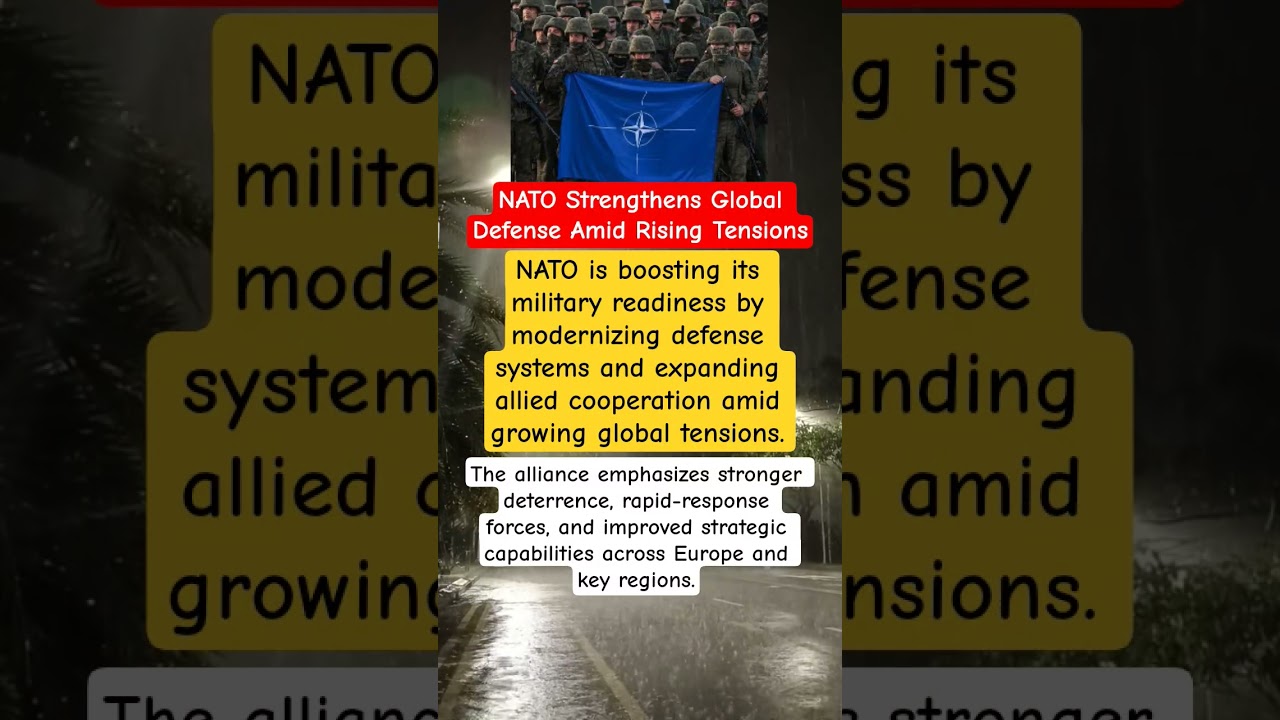 NATO Strengthens Global Defense Amid Rising Tensions #news