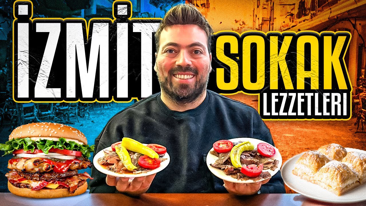 İZMİT SOKAK LEZZETLERİNİ DENEDİM !