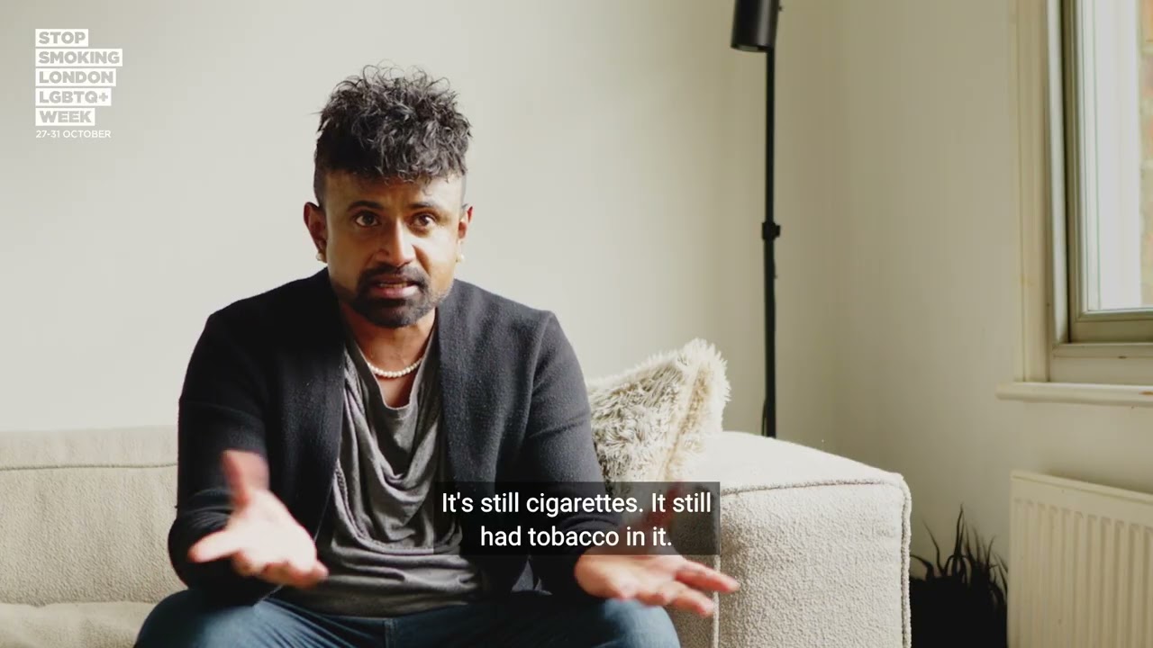 Miguel's story - Stop Smoking London LGBTQ+ Week
