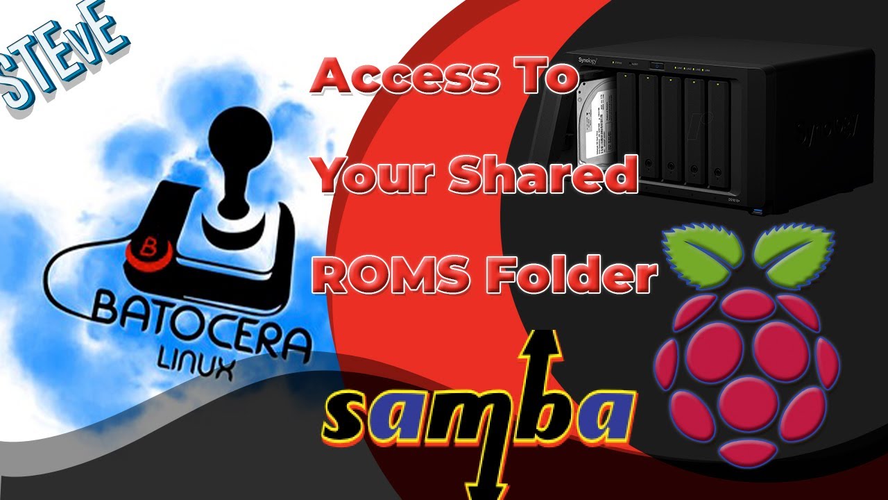 Load Your Shared ROMS  From NAS With Batocera