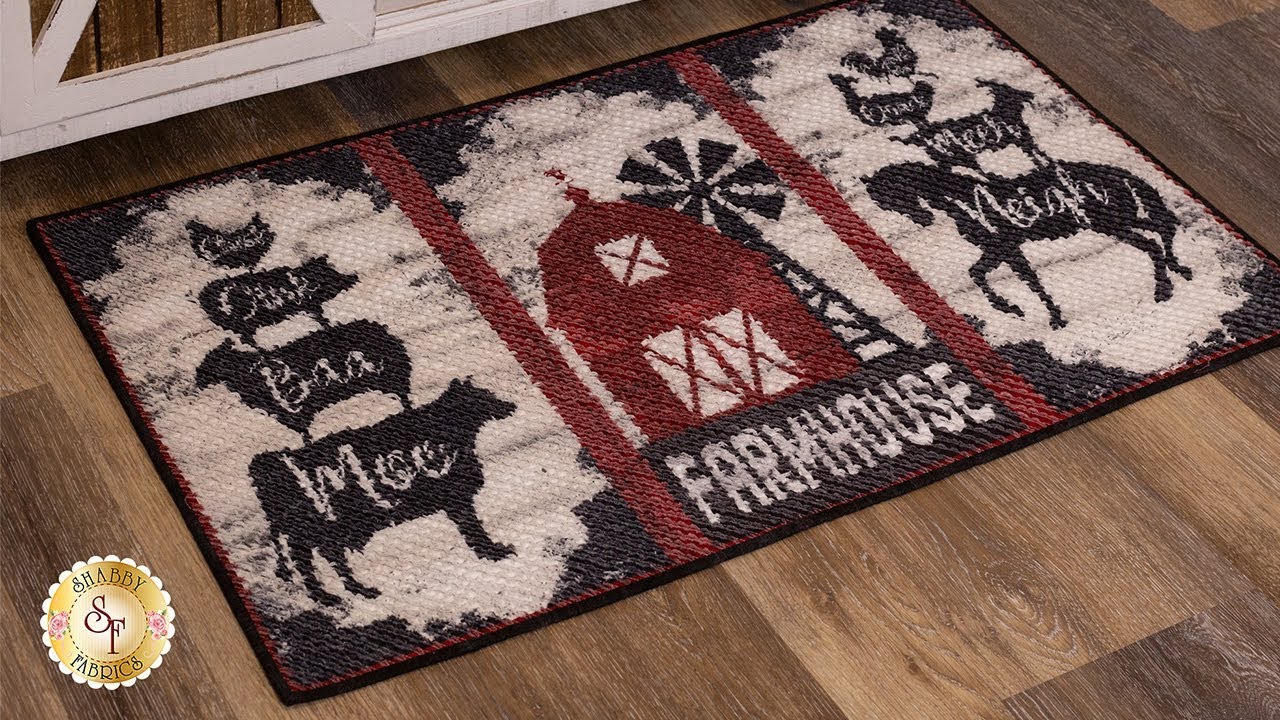 How to Make a Rug Using the Olfa Chenille Cutter | a Shabby Fabrics Tutorial