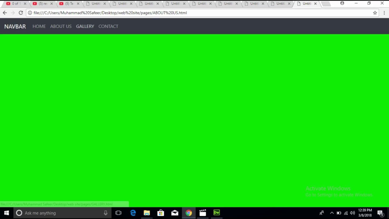 How to link one page to another page in HTML