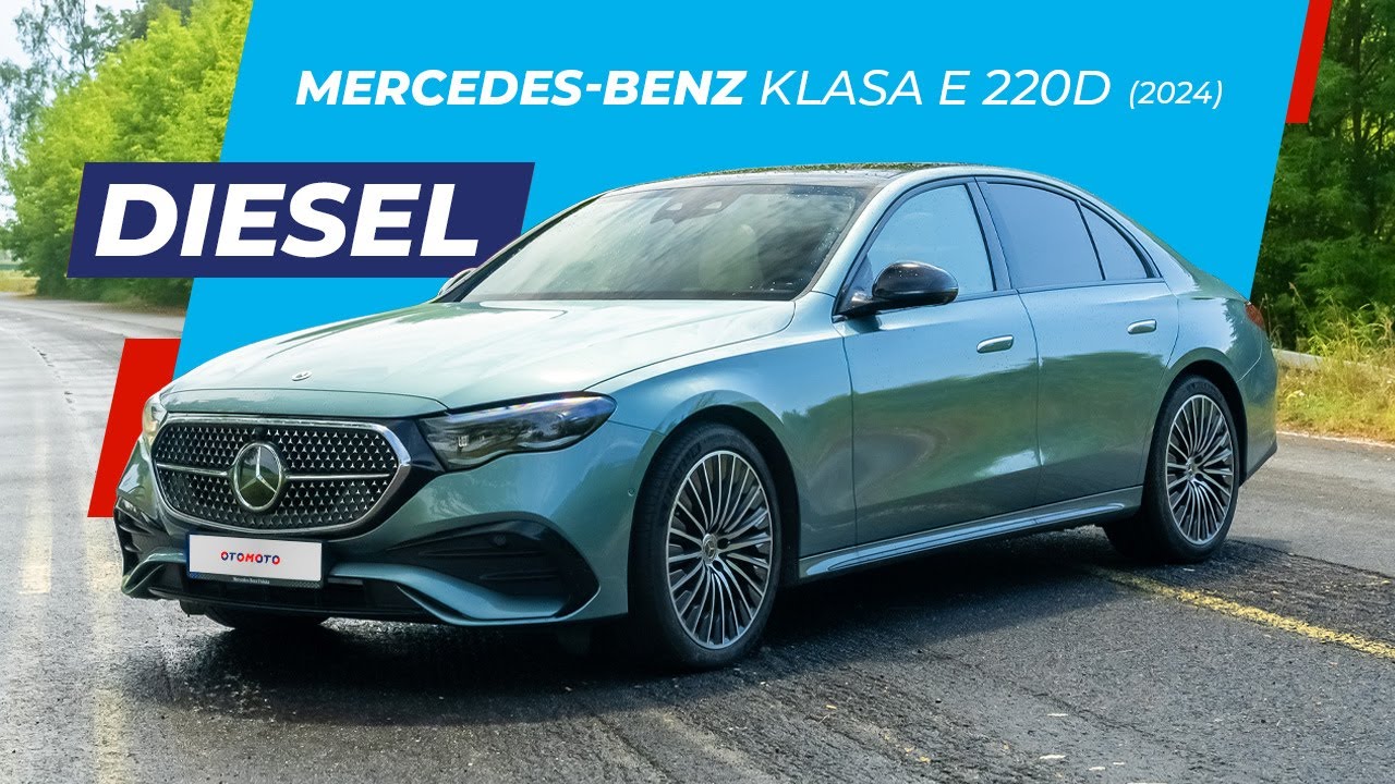 Mercedes E 220d – niskie spalanie, wysoka jakość | Test OTOMOTO News | OML