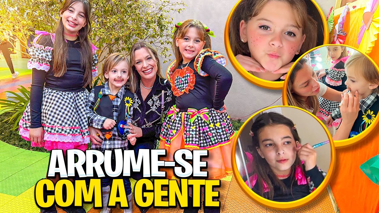 ARRUME - SE COM A GENTE PARA A 🤠 FESTA JUNINA🌽 * Dicas de Maquiagem & Looks Incríveis!🔥