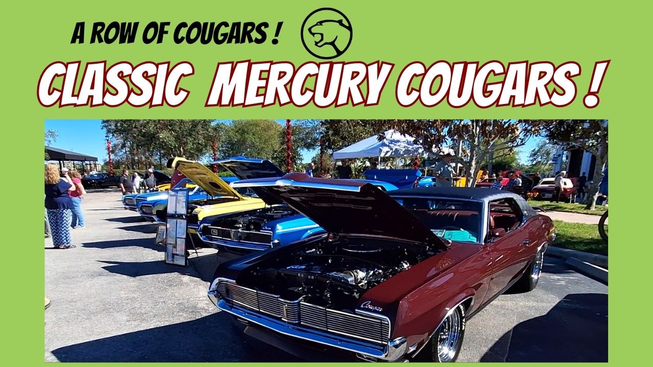 Classic MERCURY COUGARS! - XR7 Eliminator