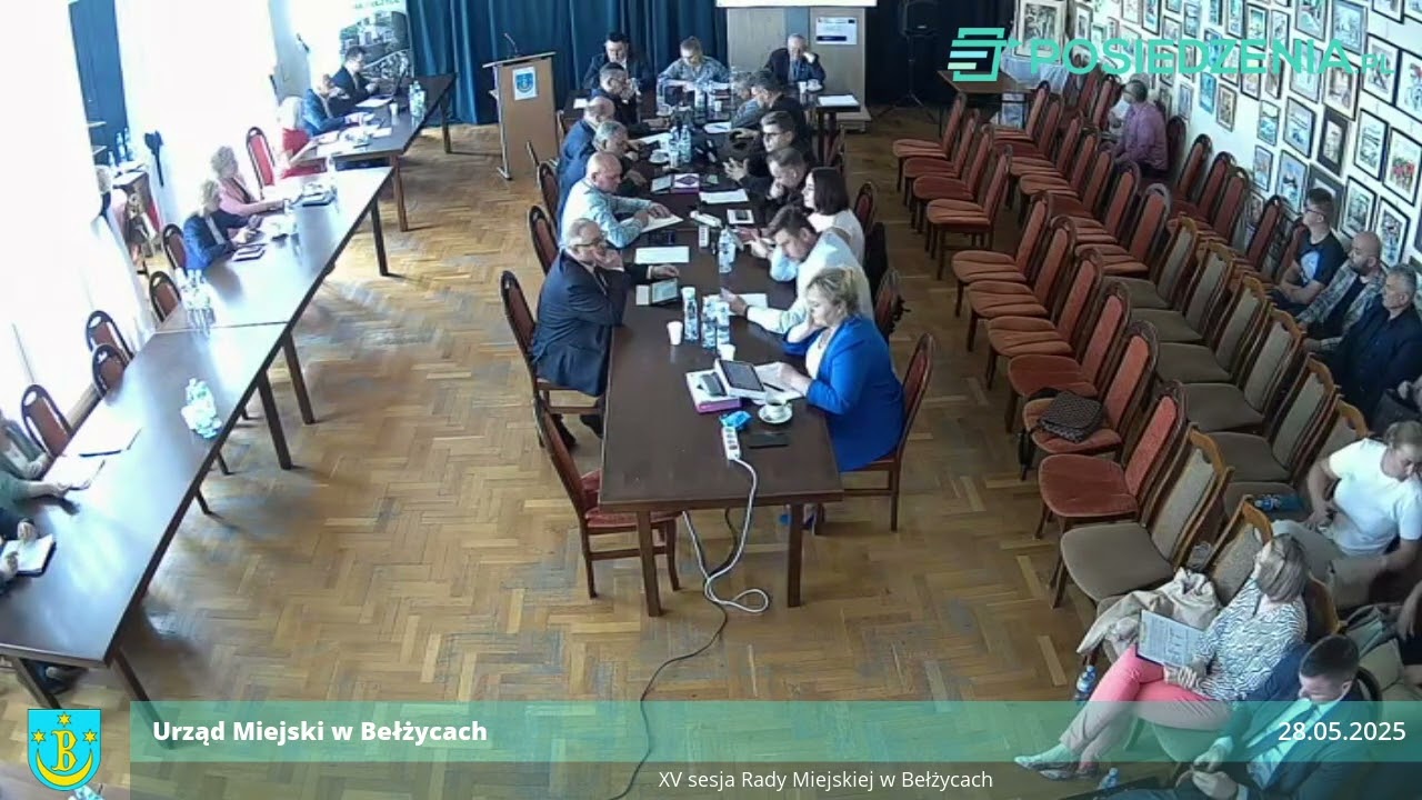XV sesja Rady Miejskiej w Bełżycach z dnia 28.05.2025
