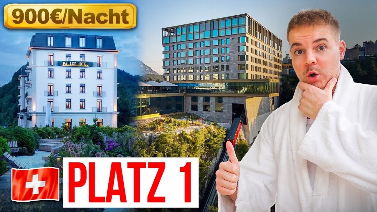 Ist das WIRKLICH das Beste Hotel der Schweiz? 🇨🇭 (Bürgenstock Resort)