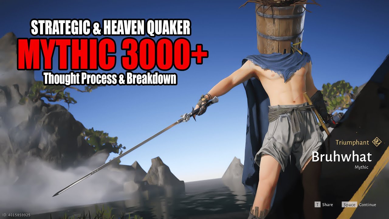 Mythic 3000+ How To Fight Against... with Strategic Sword + HQ Spear | Where Winds Meet PVP
