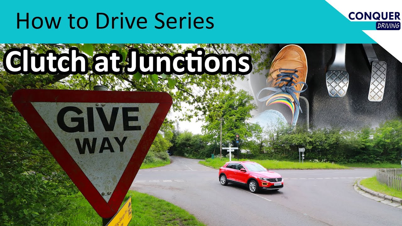 Clutch up or down at junctions?