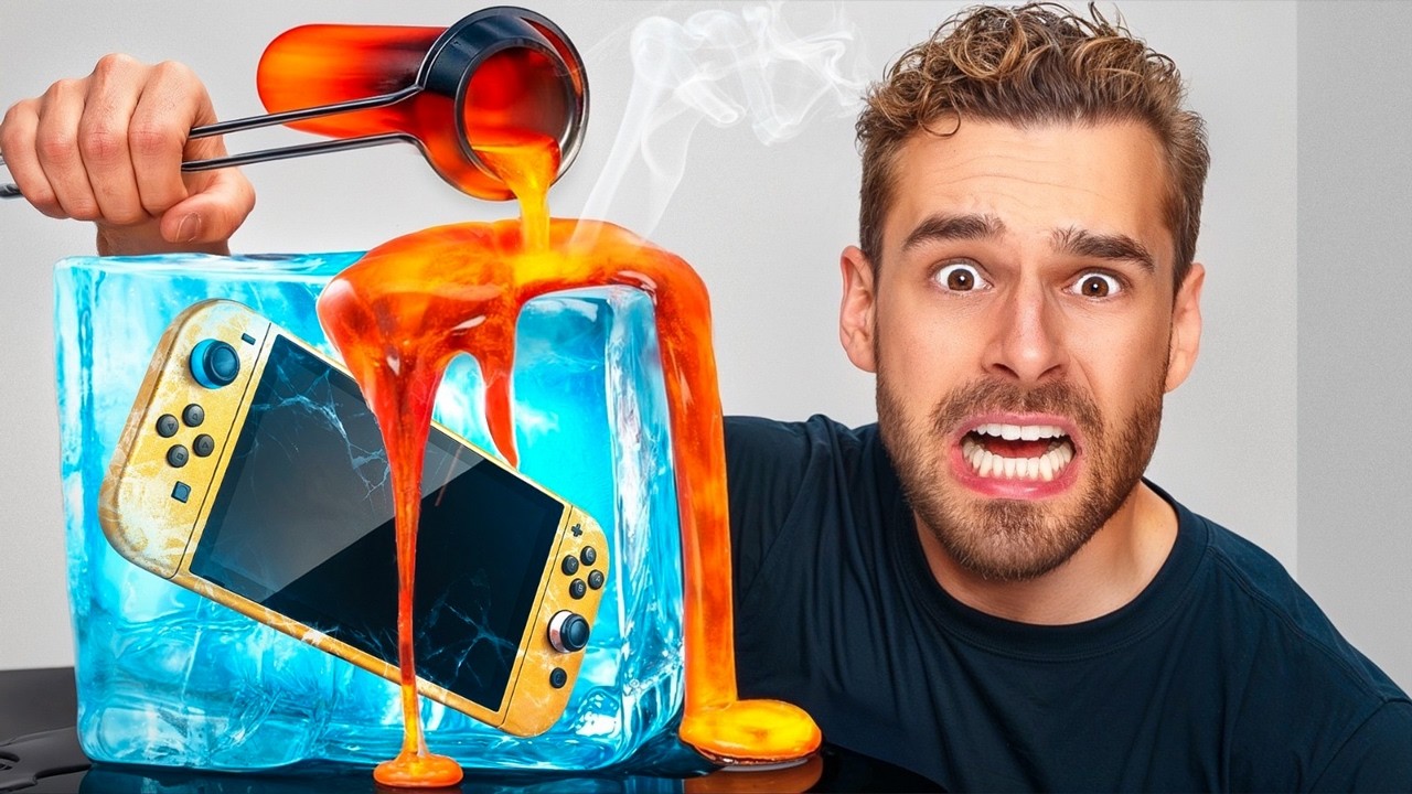 Wie Als Eerste Het Ijsblok Smelt Wint! *Challenge*