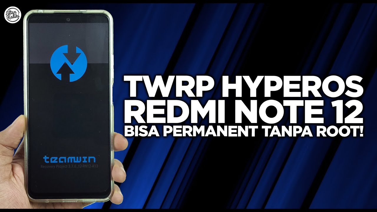 ПОСЛЕДНИЙ! Как установить кастомное рекавери TWRP HyperOS REDMI ПРИМЕЧАНИЕ 12!