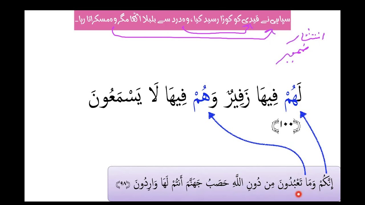 Quran Tafseer Sura Anbiya 95 till 109 Session 278