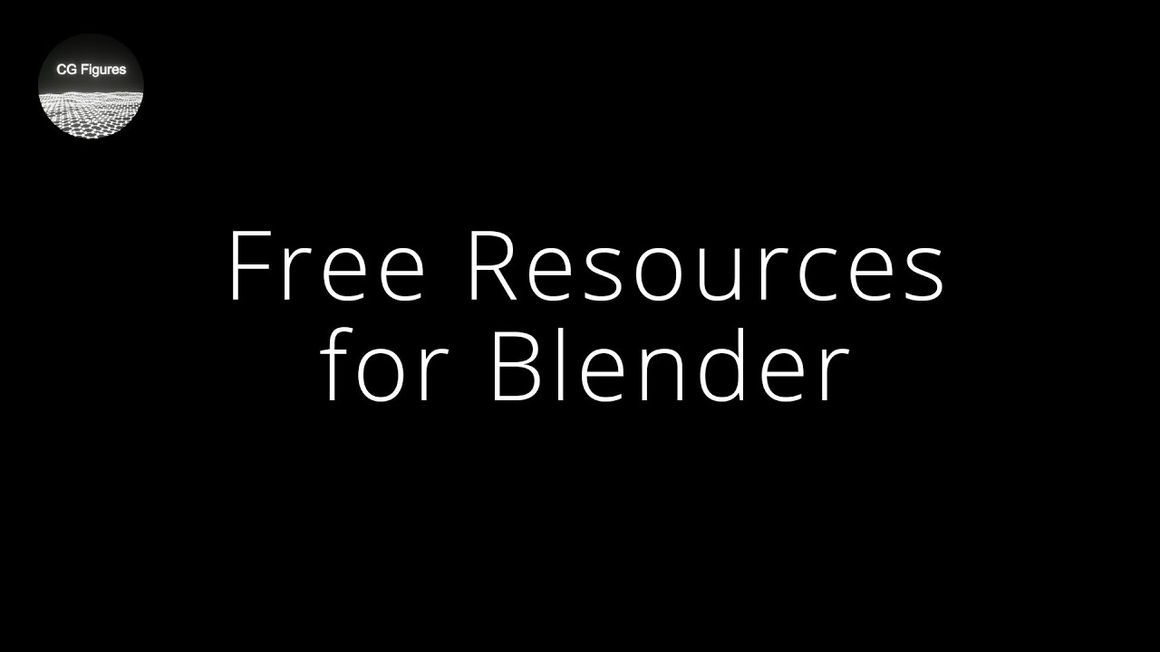 Free Resources I use in Blender as a Scientist
