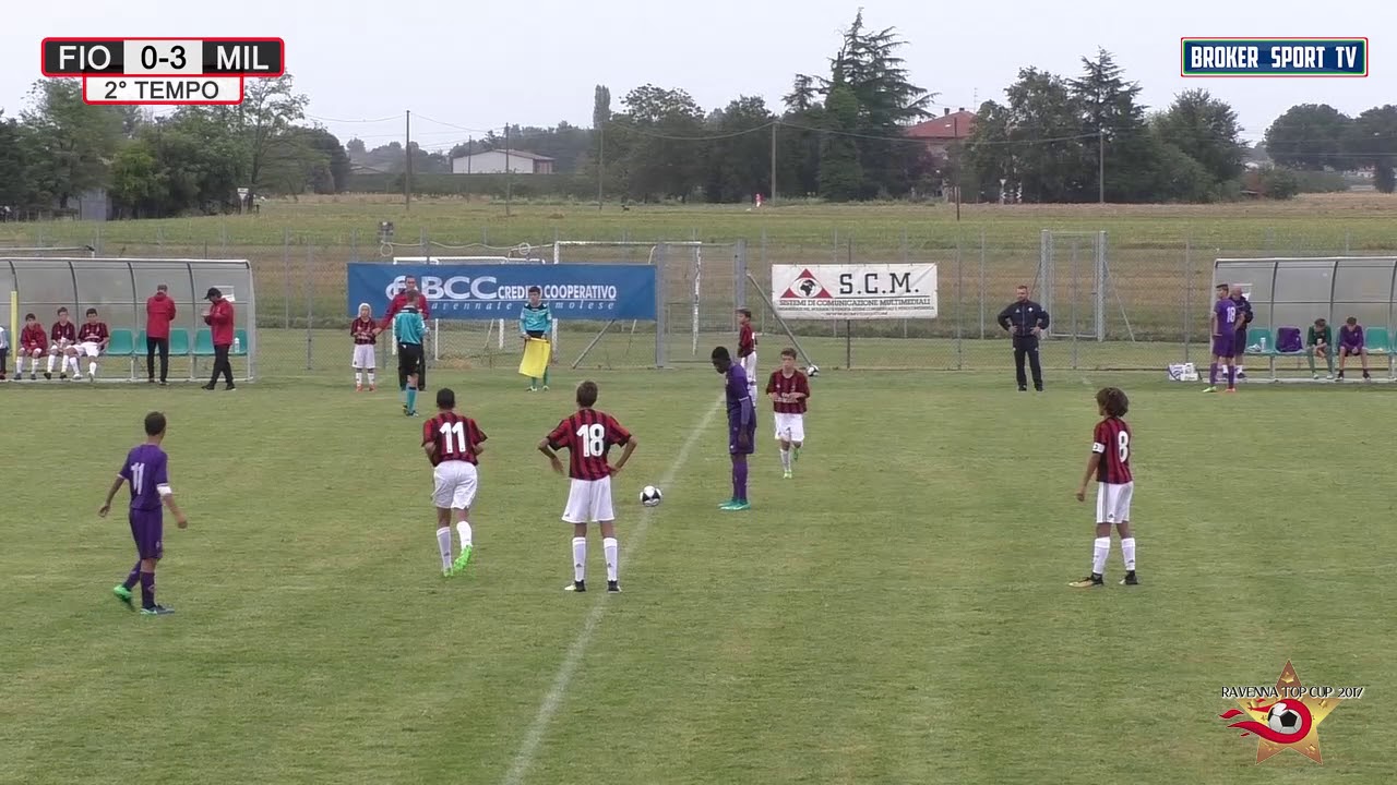 Ravenna Top Cup 2017   Finale Milan   Fiorentina 2o tempo