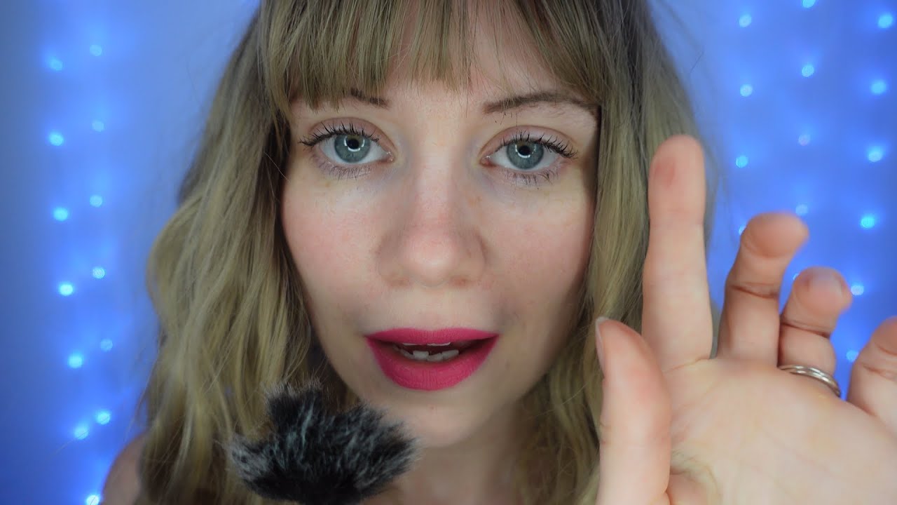 ASMR - Close Up Trigger Words - Super Slow Motion with my magic wand 🤭