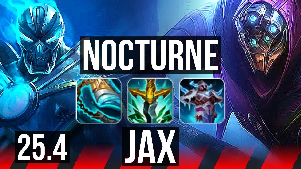 NOCTURNE vs JAX (TOP) | KR Master | 25.4