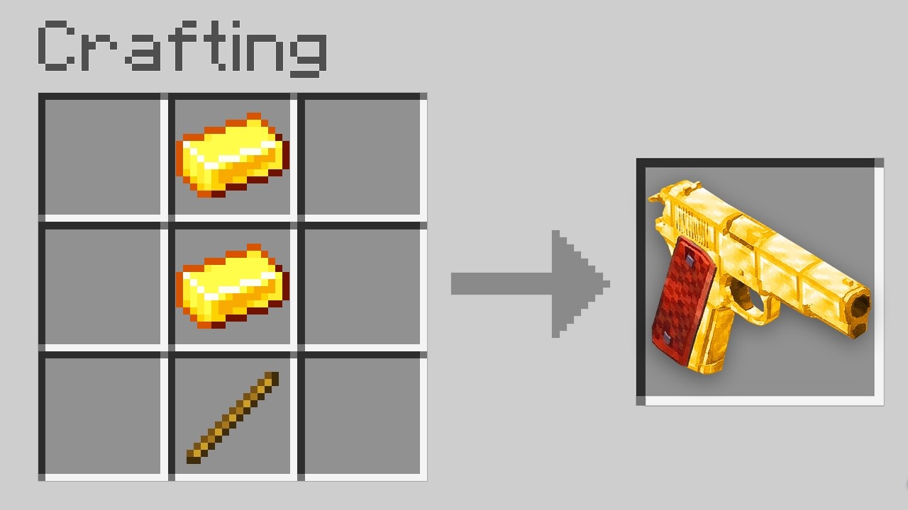 Minecraft, но вместо крафта &mdash; пушки...