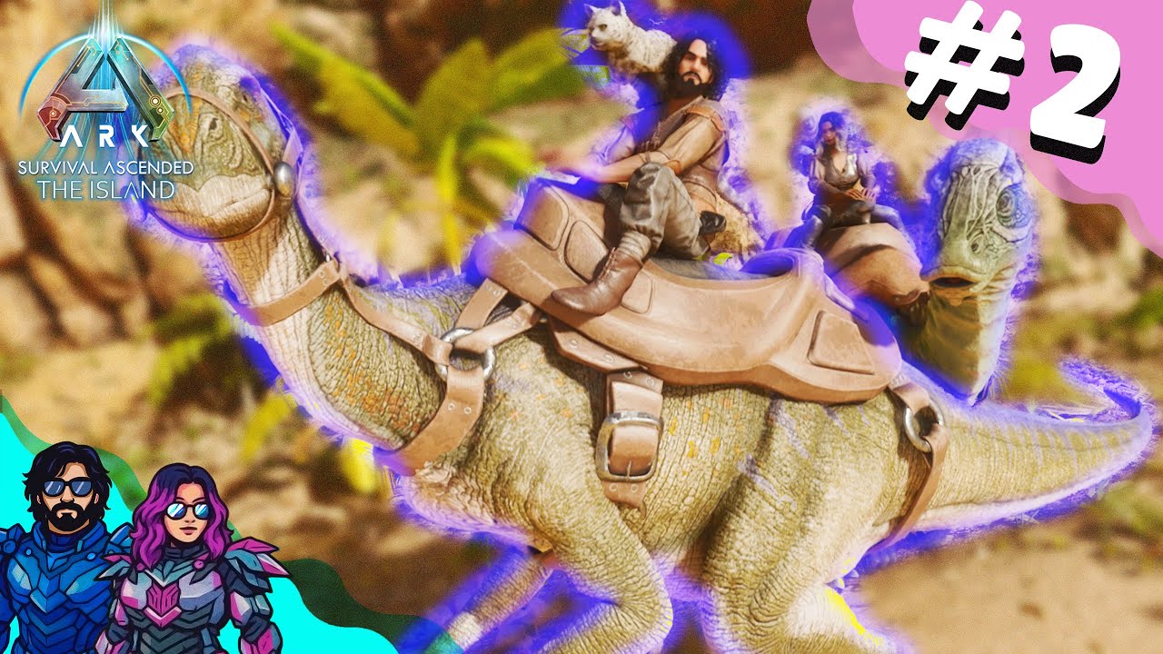 O segredo para começar bem no The Island O primeiro dino a gente nunca esquece ! | Ark The Island