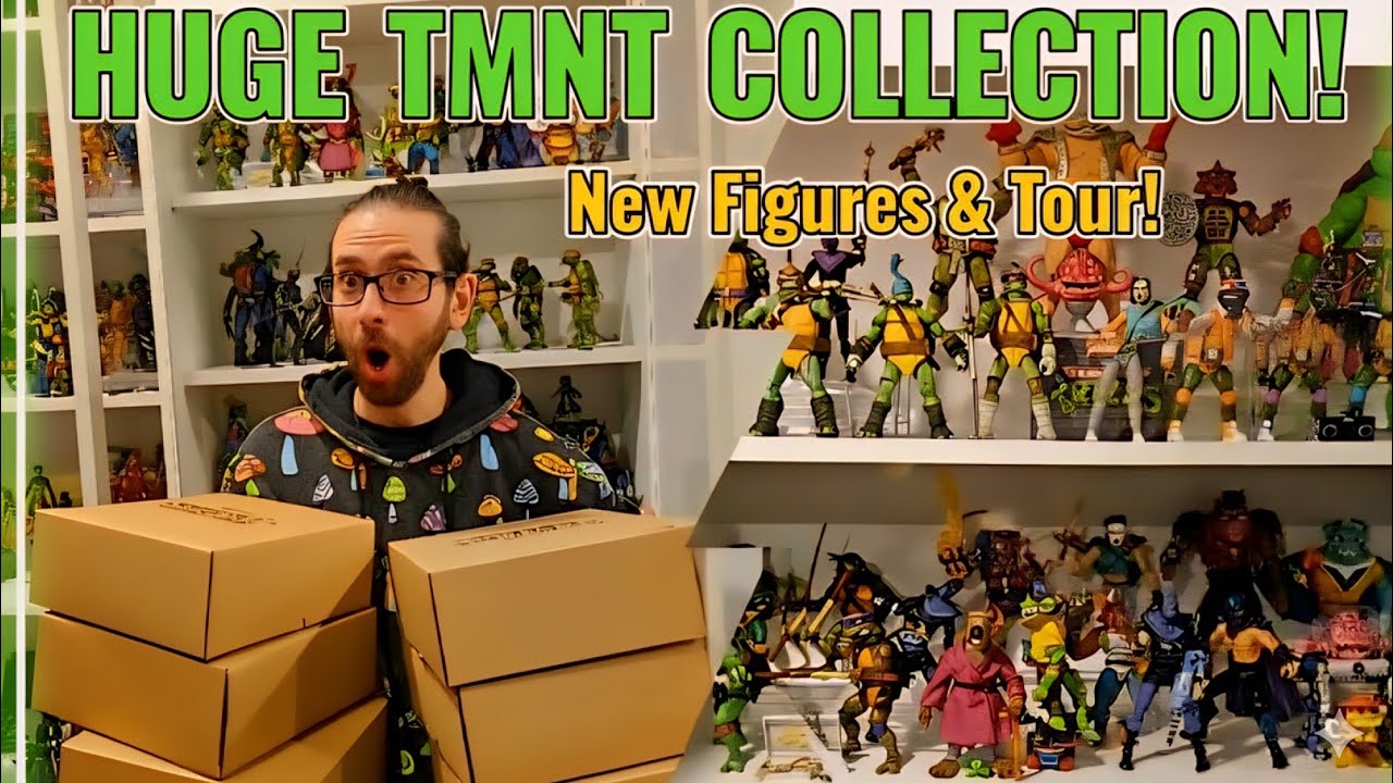 TMNT COLLECTION TOUR!! Super 7 Overload!!