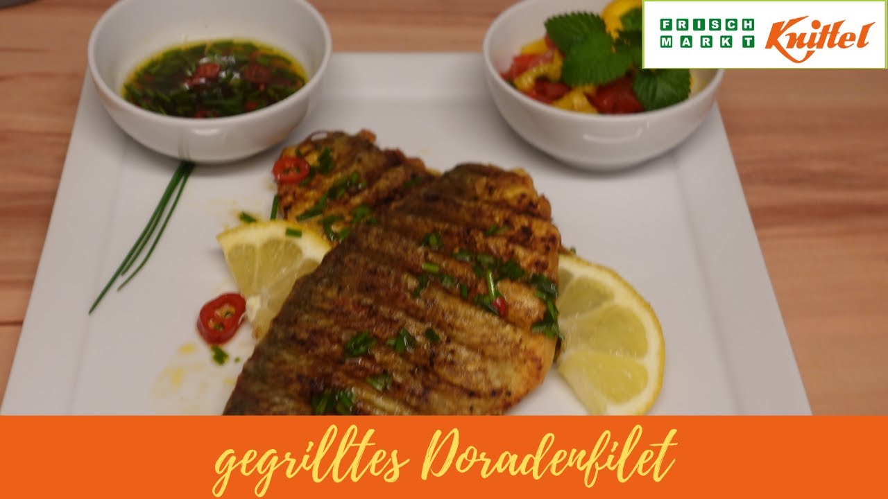 gegrilltes Doradenfilet