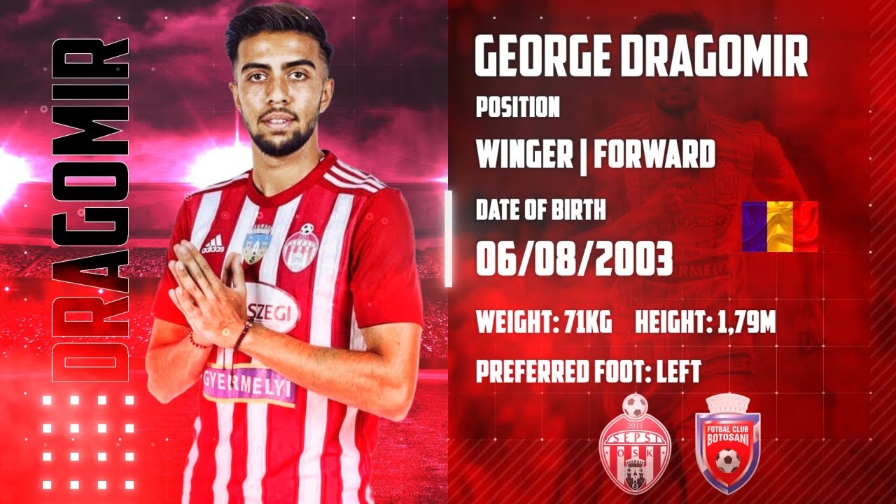 George Dragomir ⚽ Winger | Forward ⚽ Highlights 2023