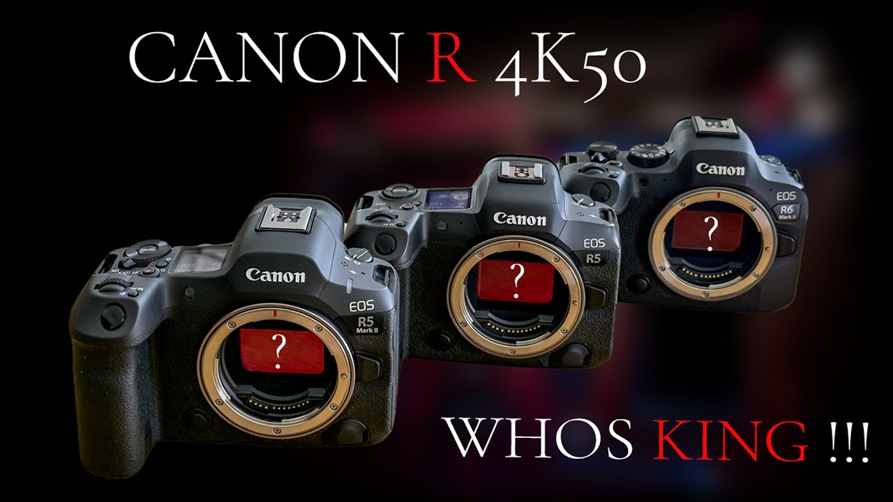 Canon EOS R5II vs Canon R5 vs Canon R6II | 4K50 shootout who will be king !!! #canon #canonr5ii