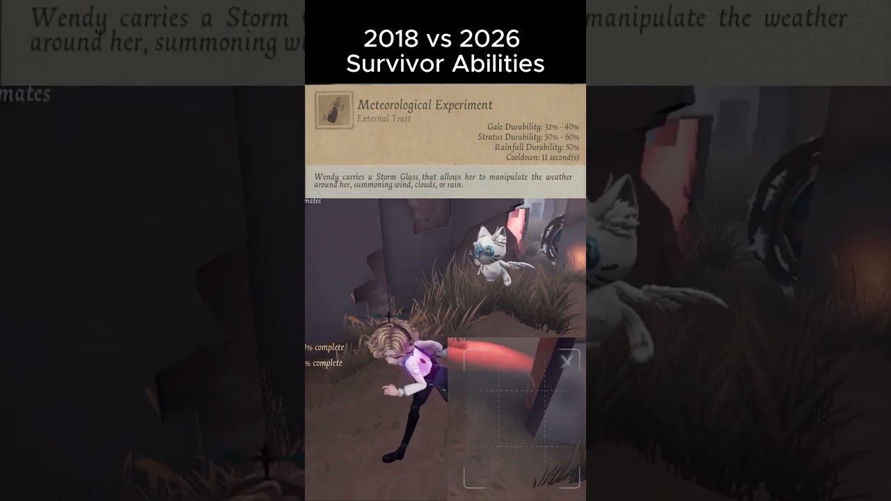 Survivors in 2018 vs 2026 - Identity V  #identityv  #idv