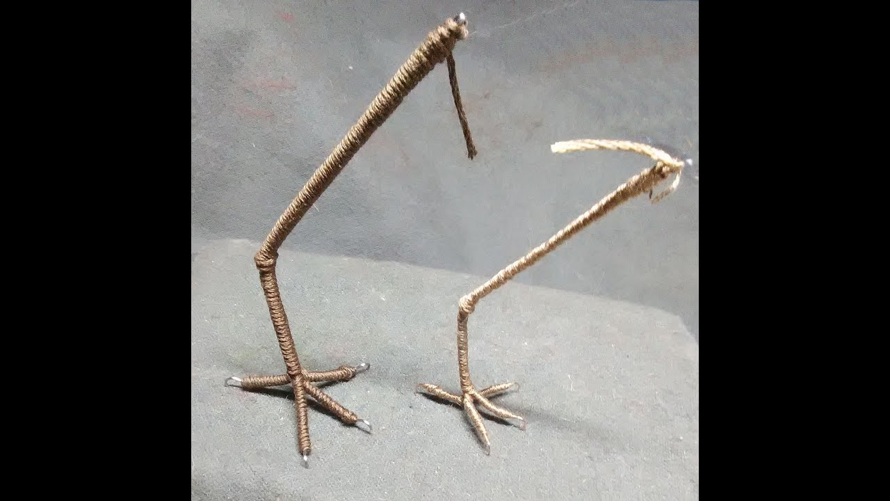Wire Bird Legs for Needle Felting