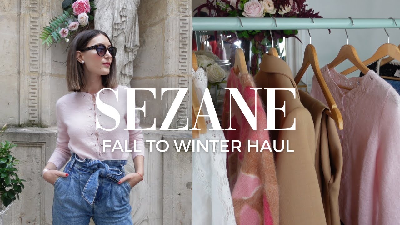 LATE FALL OUTFITS with SEZANE - PARISIAN STYLE FALL TO WINTER TRANSITION OUTFITS