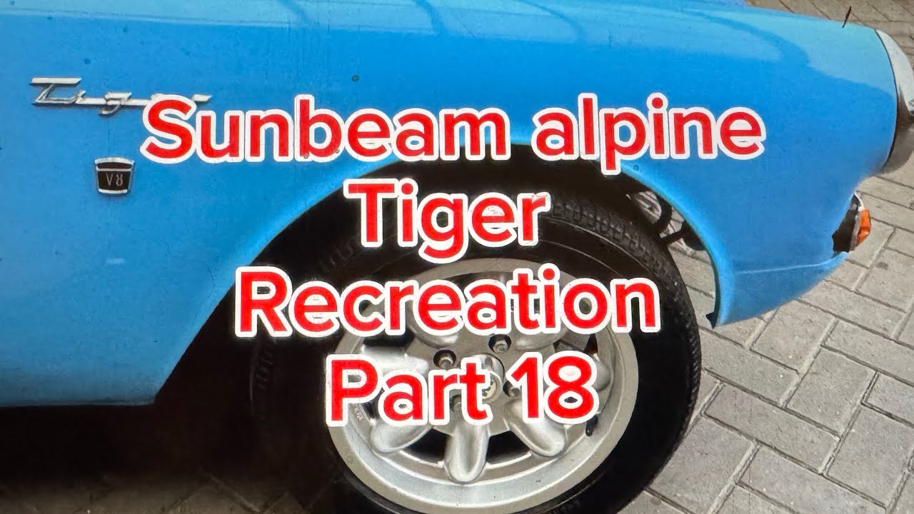 Sunbeam Alpine Tiger recreation part 18
