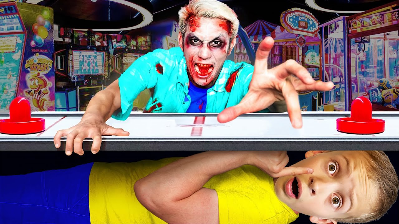 👺 Ne caută ZOMBI EXTRATERESTRU 👽 CAMUFLAȚI într-o CULOARE 🌈 în MALL 🤡