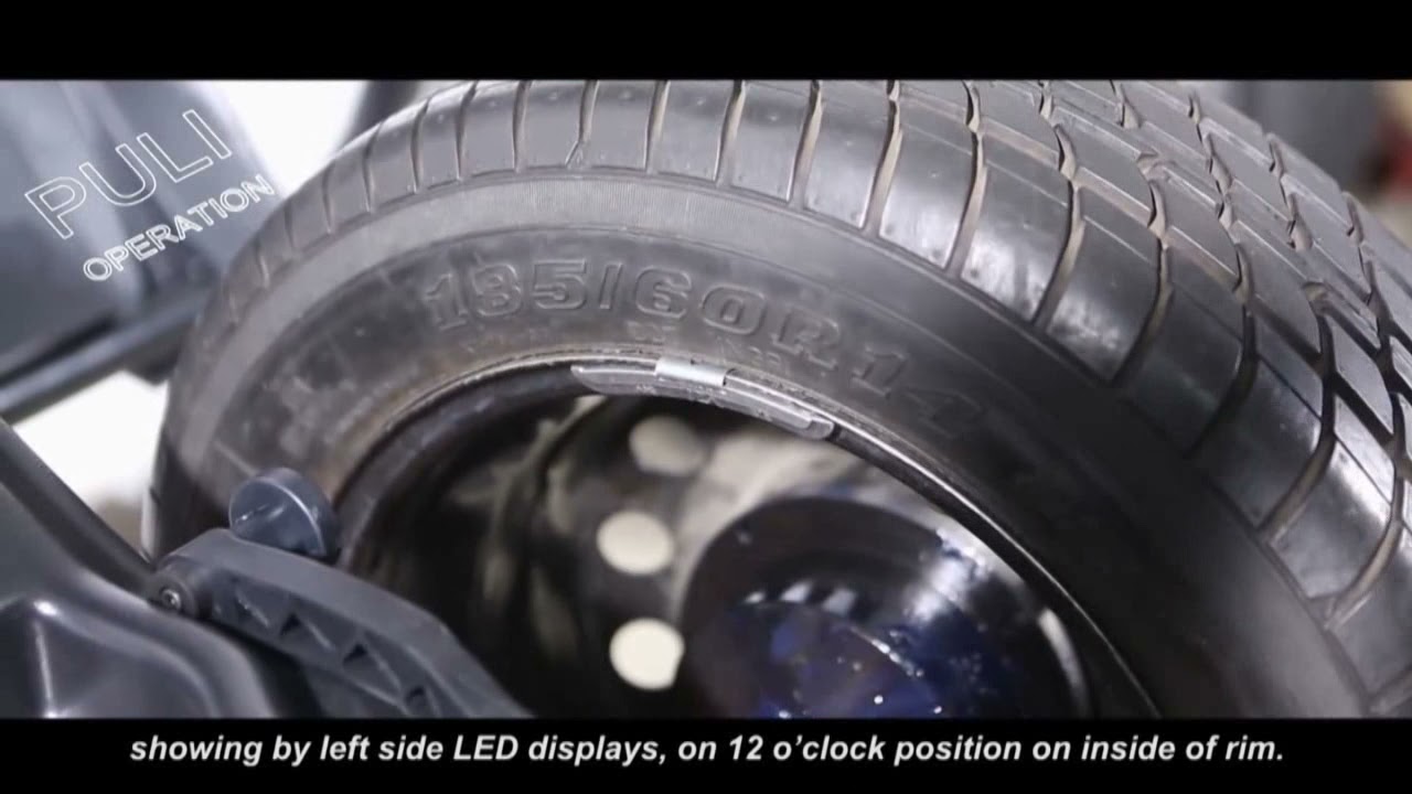 Wheel Balancer PL-1828 U-828 Operation Video
