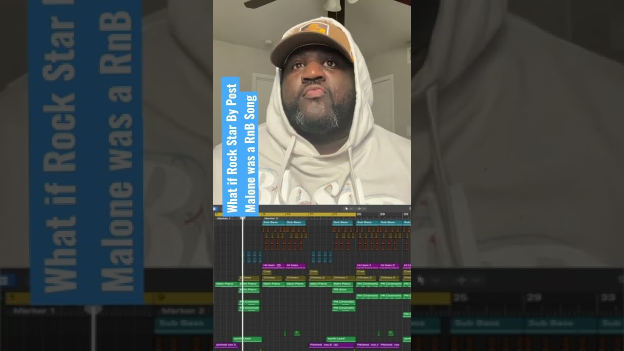 Turned Rock Star by Post Malone into a RnB Remix. 