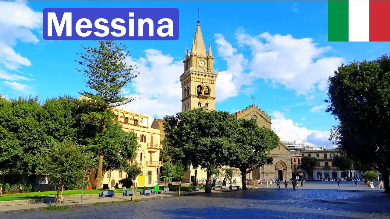 🇮🇹 Italy, Messina Walking Tour 2025【4K】