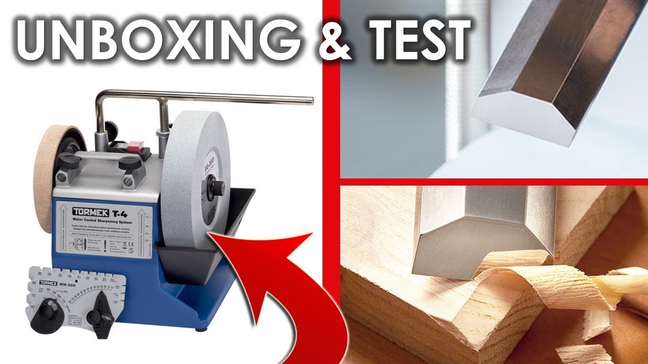 Quand L'AFFÛTAGE devient un PLAISIR ! (Touret d'Affûtage TORMEK T4)