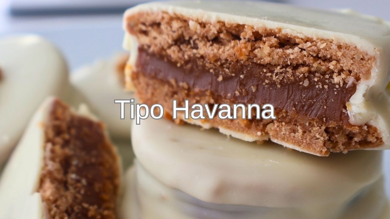 Alfajores de nuez tipo Havanna (receta chica)