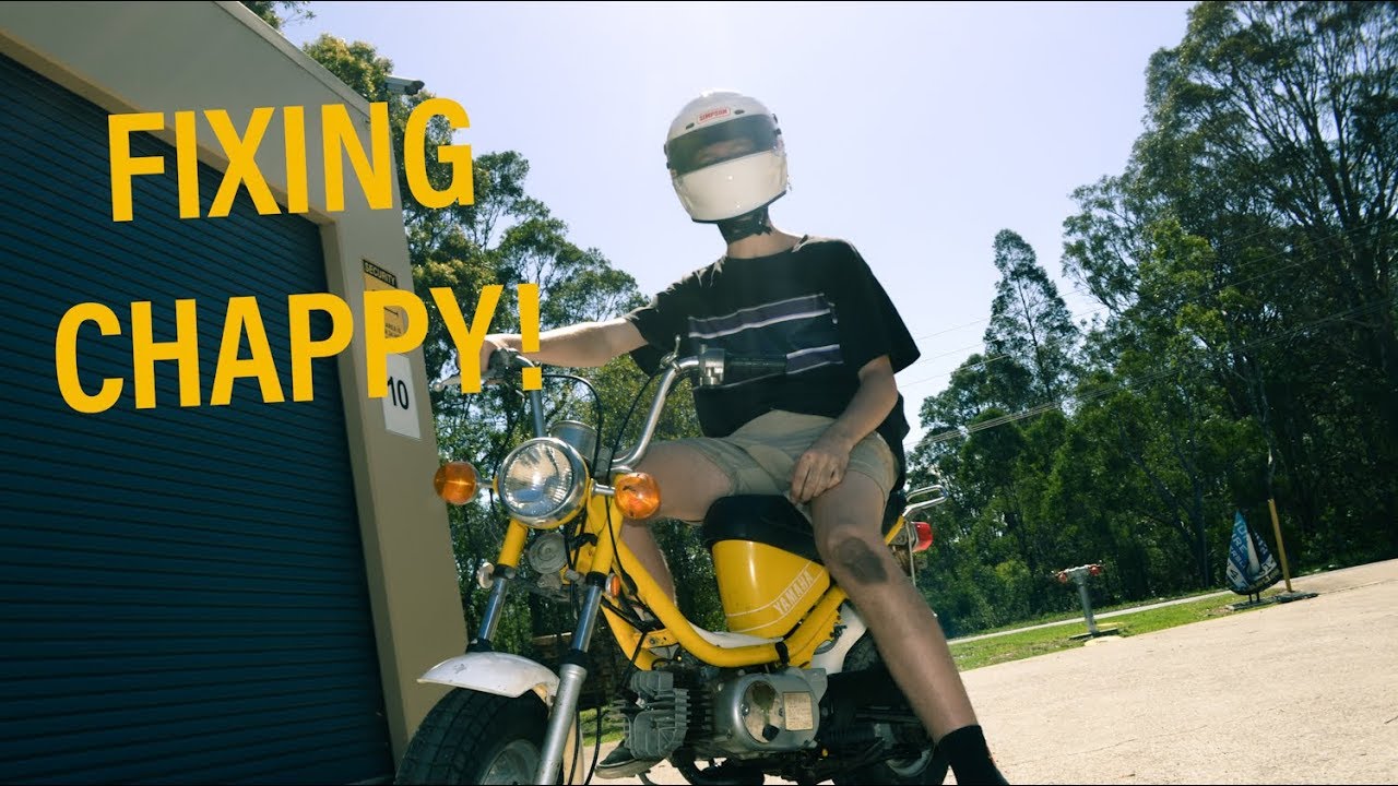 YAMAHA CHAPPY // Restoring a 38 year old Motorbike