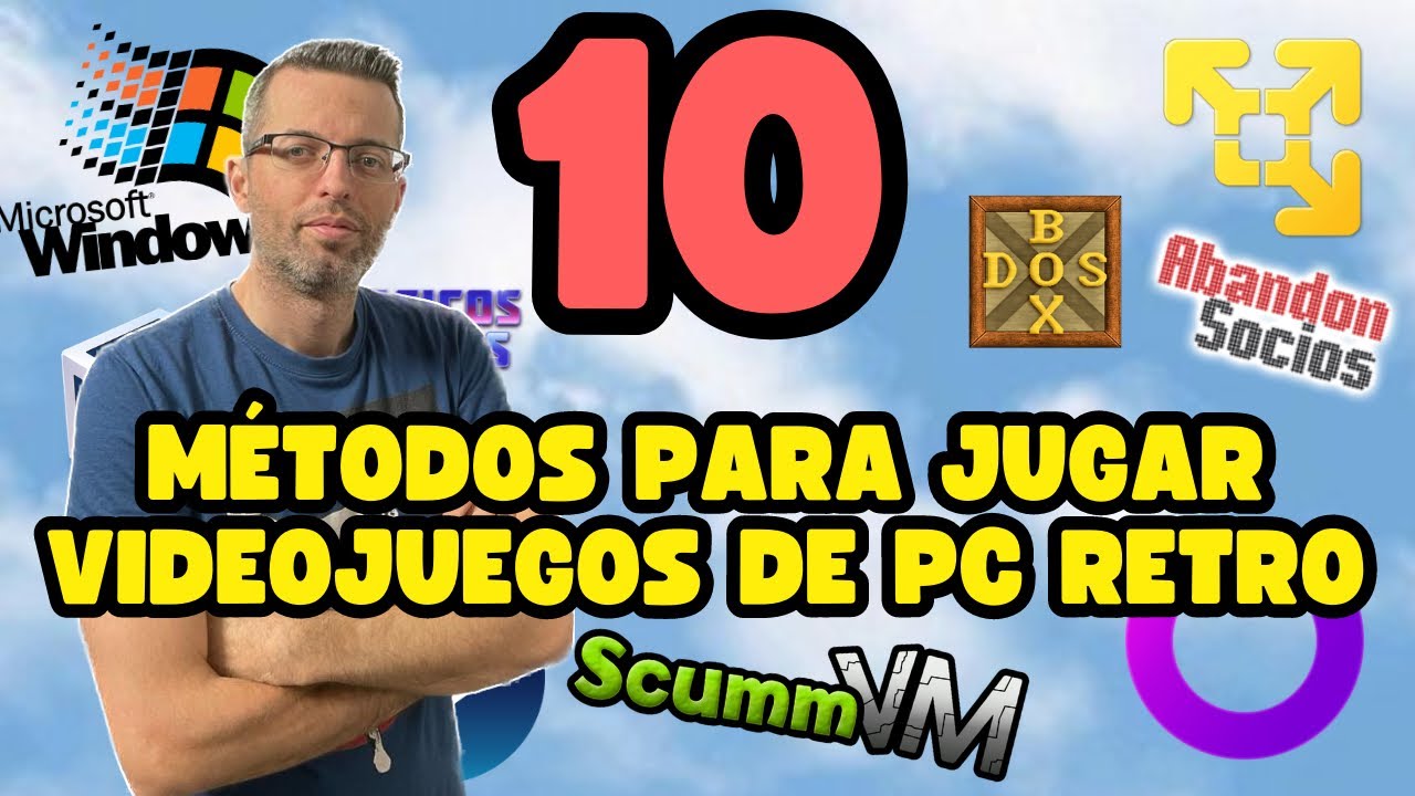 🕹️ Cómo JUGAR VIDEOJUEGOS retro en SISTEMAS OPERATIVOS actuales