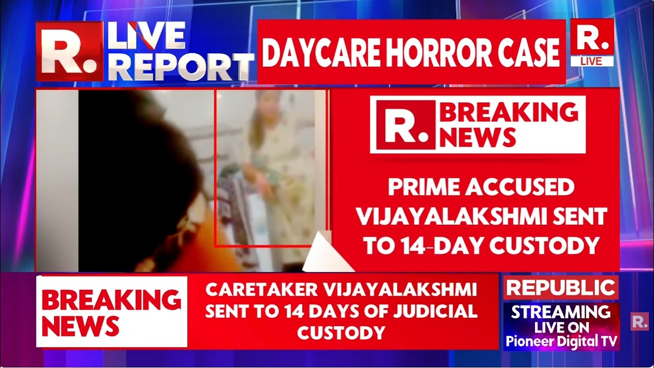 Bengaluru Daycare Horror LIVE: Prime Accused Vijaylakshmi Sent To 14 Days Judicial Custody