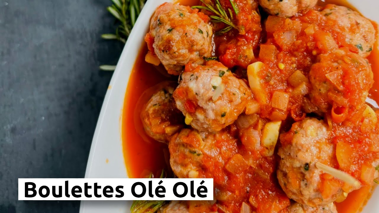 Boulettes de veau et poulet à la mexicaine