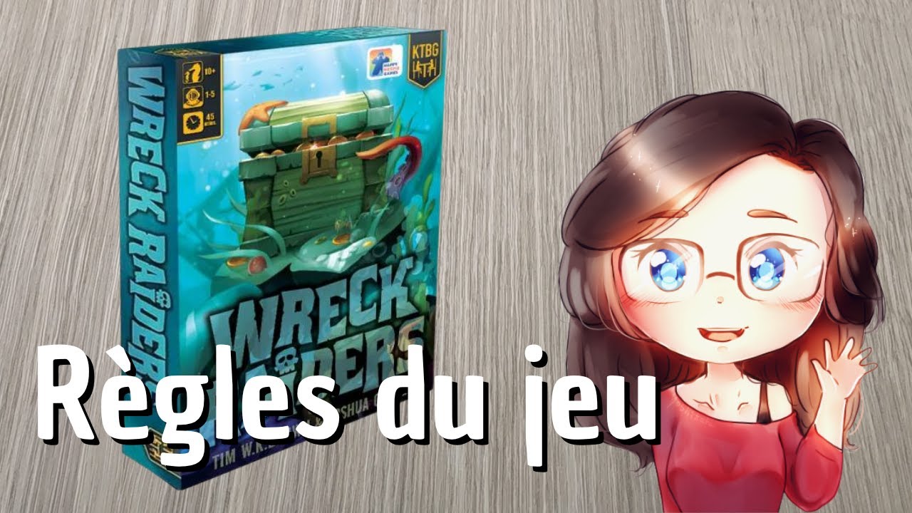 WRECK RAIDERS - Du placement d'ouvriers avec des dés ! Règles du jeu solo et multi
