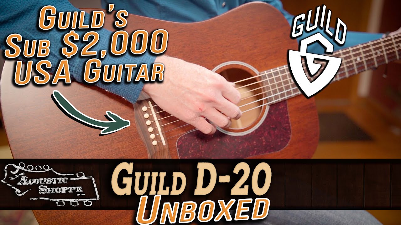 The BEST Intermediate USA Built Guitar | Guild D-20 Acoustic Guitar Review