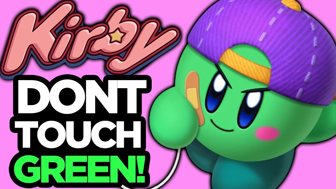 EVERY KIRBY GAME: Don't Touch Green!