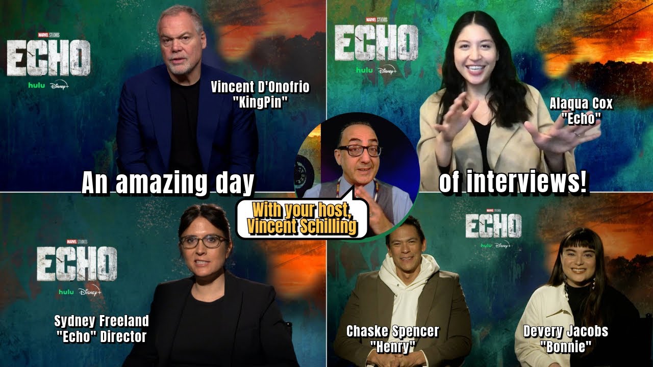 An amazing day of Marvel Echo interviews!