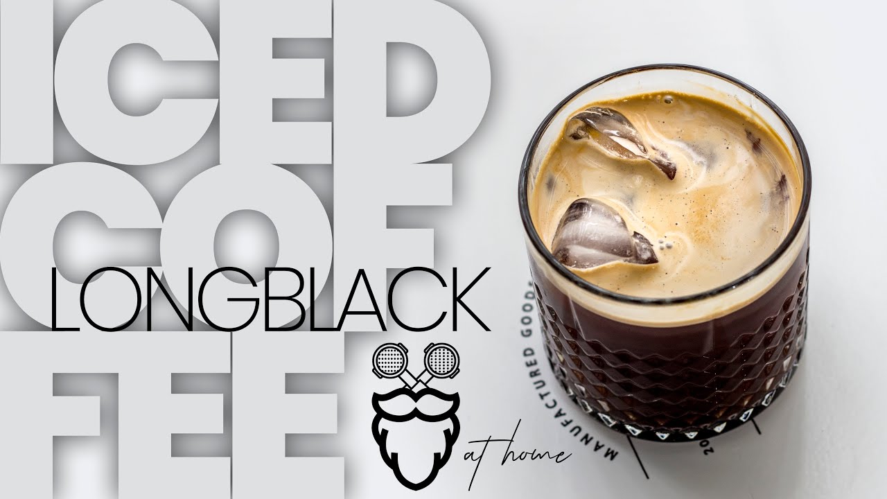 Iced Long Black Coffee with Sage Barista Express