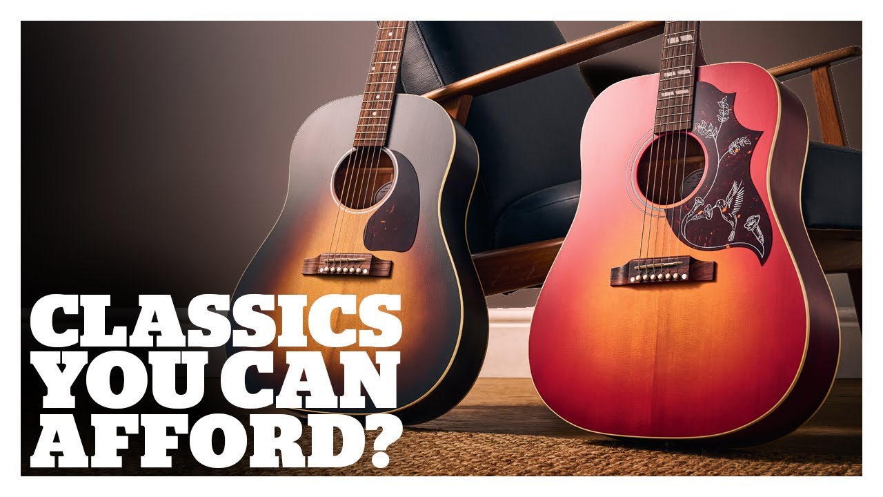 Gibson Hummingbird Special and J-45 Special deep dive demo