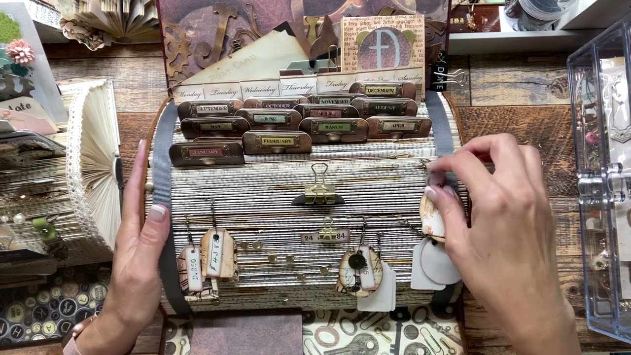 What to do with a Folded Book Roledex