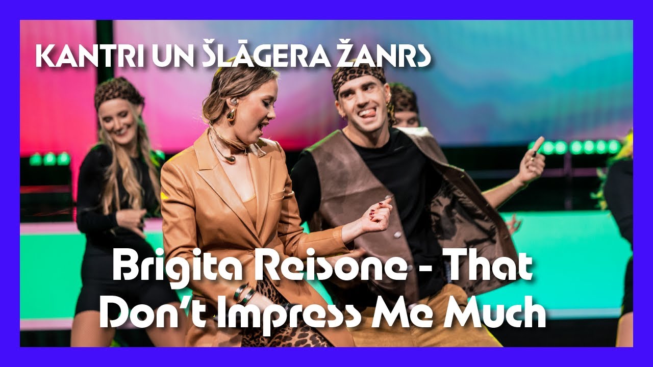 Brigita Reisone - That Don’t Impress Me Much | Pārdziedi mani! | Kantrī un šlāgera žanrs