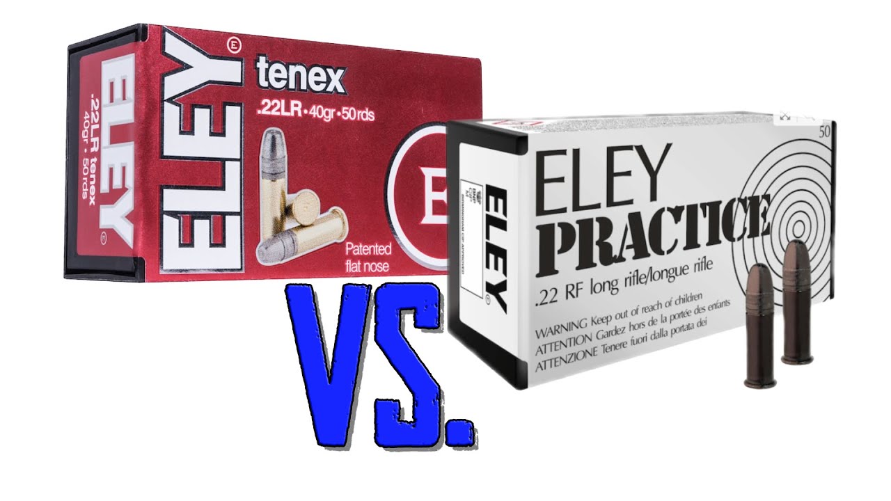 Eley Tenex Vs. Eley Practice 22LR | Long Range Rifle Shooting