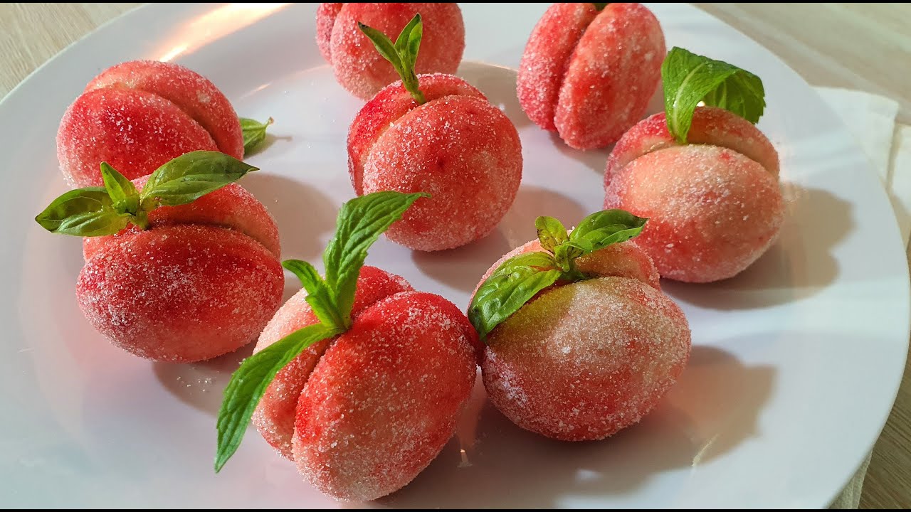 Peach cookies | PEACH recipe | How to make delicious COOKIES| كوكيز الخوخ| بسكويت و كعك الخوخ